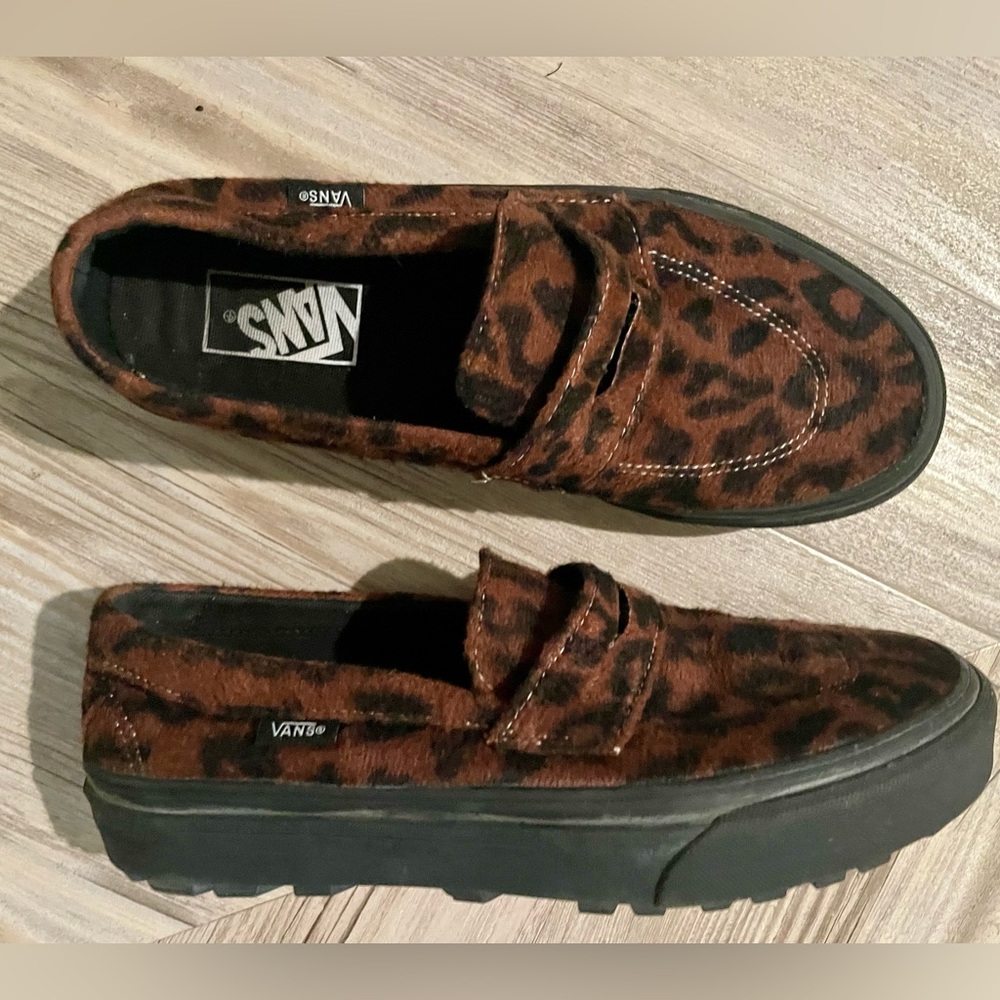 VANS Leopard Loafer